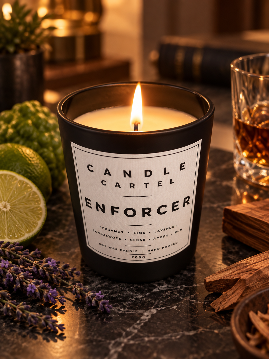 The Enforcer Soy Candle 280g